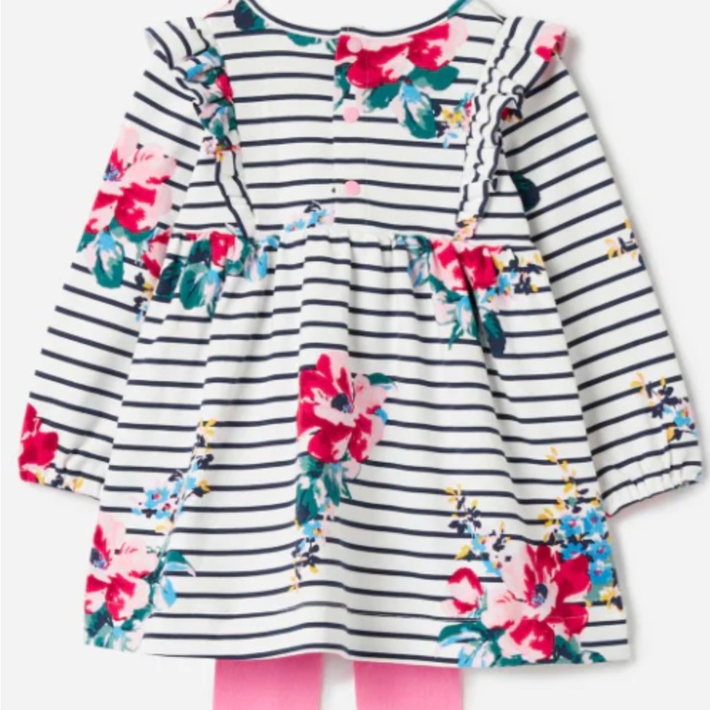 New With Tags Harleigh Dress and Tights Set | Bakewell Floral size 9 to 12